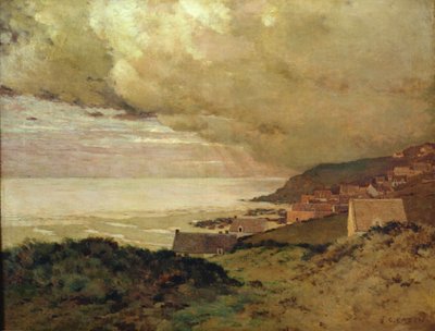 Storm, Enquihen, Pas-de-Calais by Jean Charles Cazin